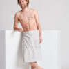 Cinza Claro heren sauna handdoek